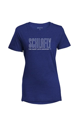 St Louis Womens Blue Bestie Short Sleeve T-Shirt
