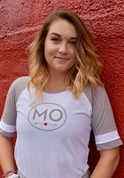 Missouri Womens White Circle Arrow Short Sleeve T-Shirt