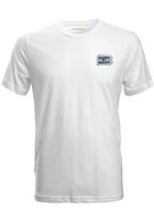 Pennsylvania Womens White Julia Gash Short Sleeve T-Shirt