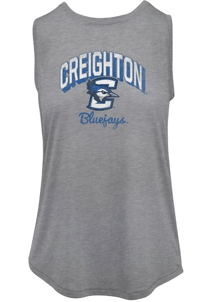Creighton Bluejays Womens Grey Hottie Tank Top