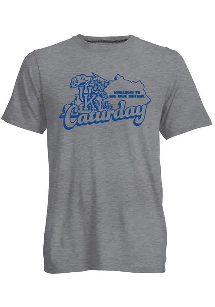 Kentucky Wildcats Grey Go To Outline Short Sleeve T Shirt