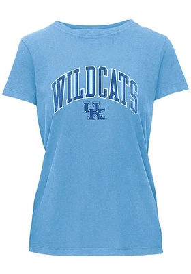 Kentucky Wildcats Womens Light Blue Essentials Short Sleeve T-Shirt