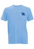 Kentucky Wildcats Womens Light Blue Julia Gash Short Sleeve T-Shirt