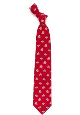 Ohio State Buckeyes Echo Mens Tie