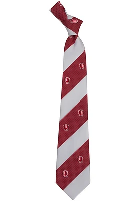 Indiana Hoosiers Geo Stripe Mens Tie