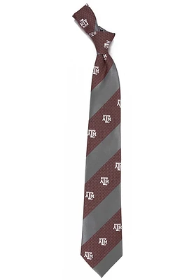Texas A&M Aggies Geo Stripe Mens Tie