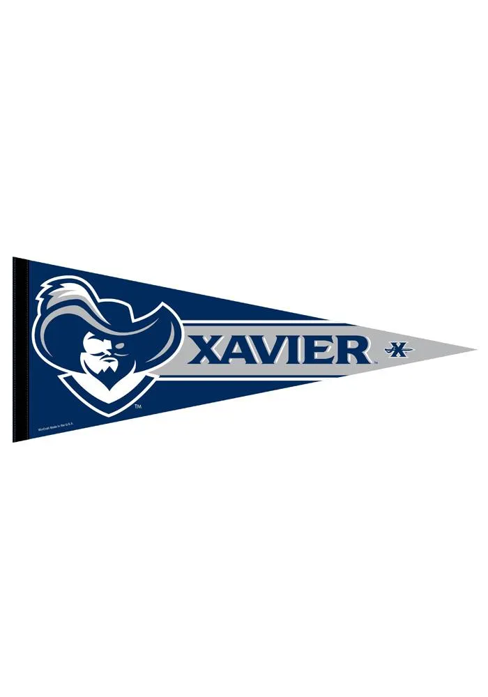 Xavier Musketeers 12x30 Premium Felt Pennant