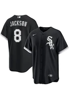 Bo Jackson Chicago White Sox Mens Replica Alternate Jersey - Black