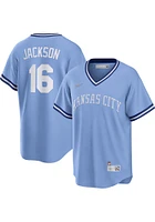 Bo Jackson Kansas City Royals Nike Throwback Cooperstown Jersey - Light Blue