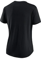 Nike Pittsburgh Pirates Womens Black Authentic Collection Dri-FIT T-Shirt