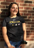 Nike Pittsburgh Pirates Womens Black Authentic Collection Dri-FIT T-Shirt