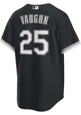 Andrew Vaughn Chicago White Sox Mens Replica Alt Jersey - Black