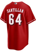 Tony Santillan Cincinnati Reds Mens Replica Alt Jersey - Red