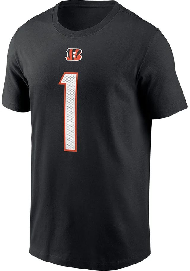 Myles Murphy Cincinnati Bengals Black Name and Number Short Sleeve Player T Shirt