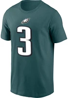 Nolan Smith Philadelphia Eagles Teal Name and Number Short Sleeve Player T Shirt