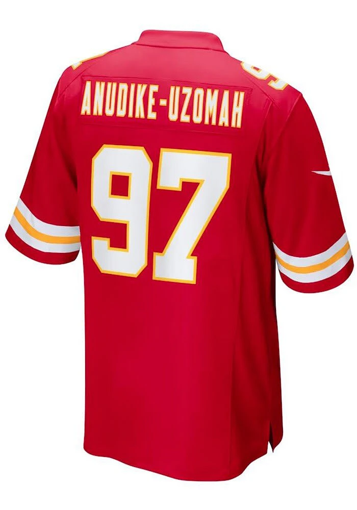 Felix Anudike-Uzomah Nike Kansas City Chiefs Red Home Game Football Jersey