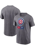 Nike Chicago Cubs Grey 2023 London Series Short Sleeve T Shirt