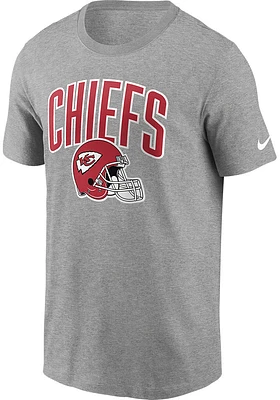 Nike Kansas City Chiefs Grey Essential Cotton Short Sleeve T Shirt