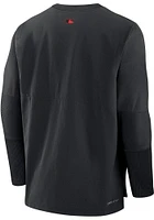 Nike Cincinnati Reds Mens Black Player Long Sleeve Sweatshirt