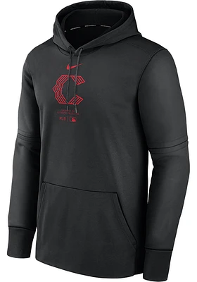 Nike Cincinnati Reds Mens Red Dri-Fit Hood