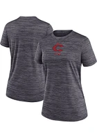 Nike Cincinnati Reds Womens Black City Connect T-Shirt