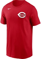 Elly De La Cruz Cincinnati Reds Red Home NN Short Sleeve Player T Shirt