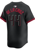 Elly De La Cruz Nike Cincinnati Reds Mens Black City Connect Limited Baseball Jersey