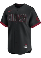 Elly De La Cruz Nike Cincinnati Reds Mens Black City Connect Limited Baseball Jersey