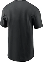 Nike Kansas City Chiefs Black Wordmark Essential Short Sleeve T Shirt