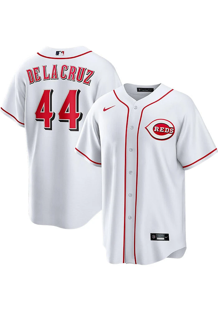 Elly De La Cruz Cincinnati Reds Mens Replica Home Jersey - White