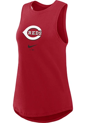 Nike Cincinnati Reds Womens Red Primetime Tank Top