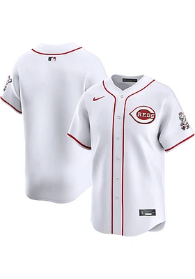 Nike Cincinnati Reds Mens White Home Limited Baseball Jersey