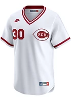 Ken Griffey Jr. Cincinnati Reds Nike Cooperstown Jersey - White