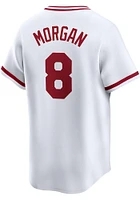 Joe Morgan Cincinnati Reds Nike Cooperstown Jersey - White