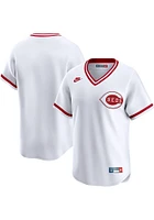 Cincinnati Reds Nike Home Game Cooperstown Jersey - White