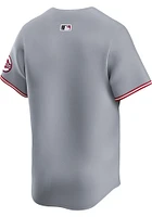 Nike Cincinnati Reds Mens Grey Road Limited Baseball Jersey