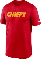 Nike Kansas City Chiefs Wordmark Legend Short Sleeve T Shirt