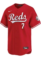 Spencer Steer Nike Cincinnati Reds Mens Red Alt Limited Baseball Jersey