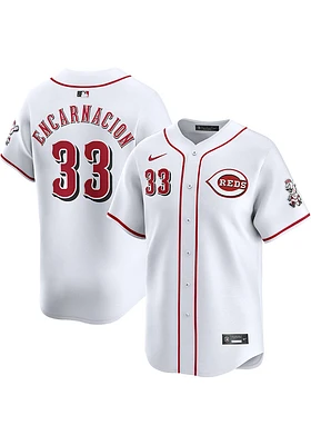 Christian Encarnacion-Strand Nike Cincinnati Reds Mens White Home Limited Baseball Jersey