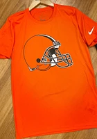 Nike Cleveland Browns Orange Logo Legend Short Sleeve T Shirt