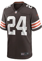 Nick Chubb  Nike Cleveland Browns Brown Home Game Football Jersey