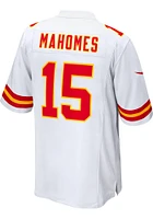 Patrick Mahomes  Kansas City Chiefs White Road Game Football Jersey