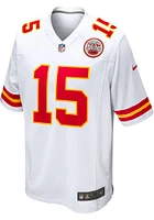 Patrick Mahomes  Kansas City Chiefs White Road Game Football Jersey
