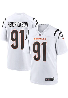 Trey Hendrickson  Nike Cincinnati Bengals White Road Game Football Jersey