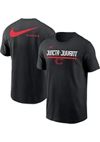 Nike Cincinnati Reds Black City Connect Graphic  Short Sleeve T Shirt