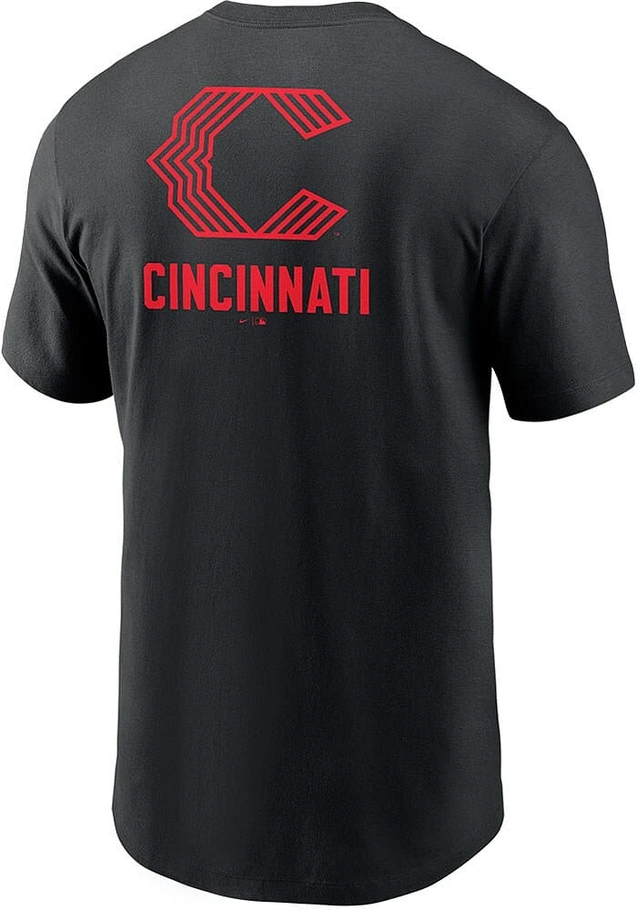 Nike Cincinnati Reds Black City Connect Short Sleeve T Shirt