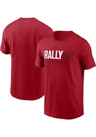 Nike Cincinnati Reds Red Rally Home Short Sleeve T Shirt