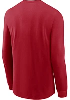 Nike Cincinnati Reds Red Sleeve Repeater Long T Shirt