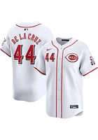 Elly De La Cruz Nike Cincinnati Reds Mens White Home Limited Baseball Jersey