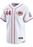 Elly De La Cruz Nike Cincinnati Reds Mens White Home Limited Baseball Jersey